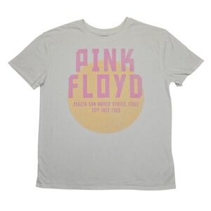 Pink Floyd 2022 Venice 1989 Concert Graphic Tee Gray Sz L 10/12